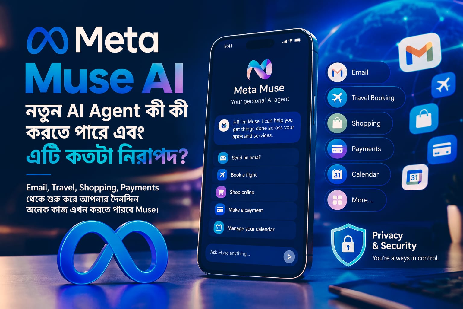 Meta Muse AI: নতুন AI Agent কী কী করতে পারে এবং এটি কতটা নিরাপদ?