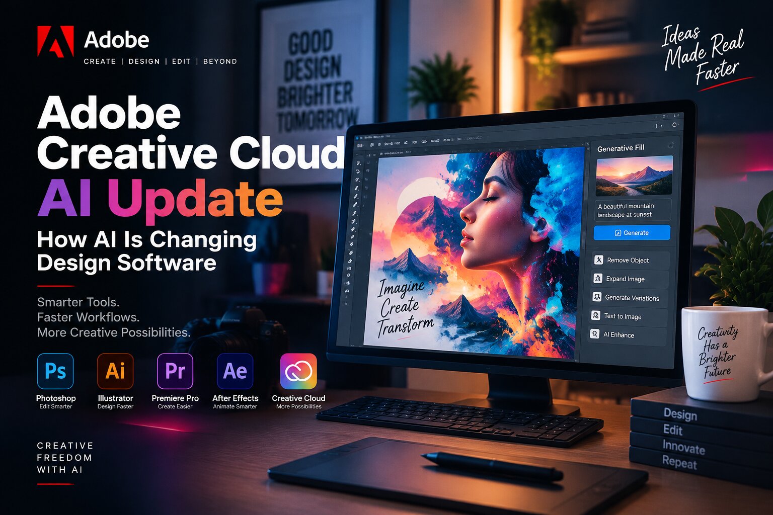 Adobe Creative Cloud AI Update: How AI Is Changing Design Software
